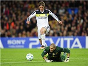 Bóng đá anh, ngoại hạng anh, lịch thi đấu euro 2012, Cận cảnh pha bóng Torres khiến cầu trường Camp Nou câm lặng